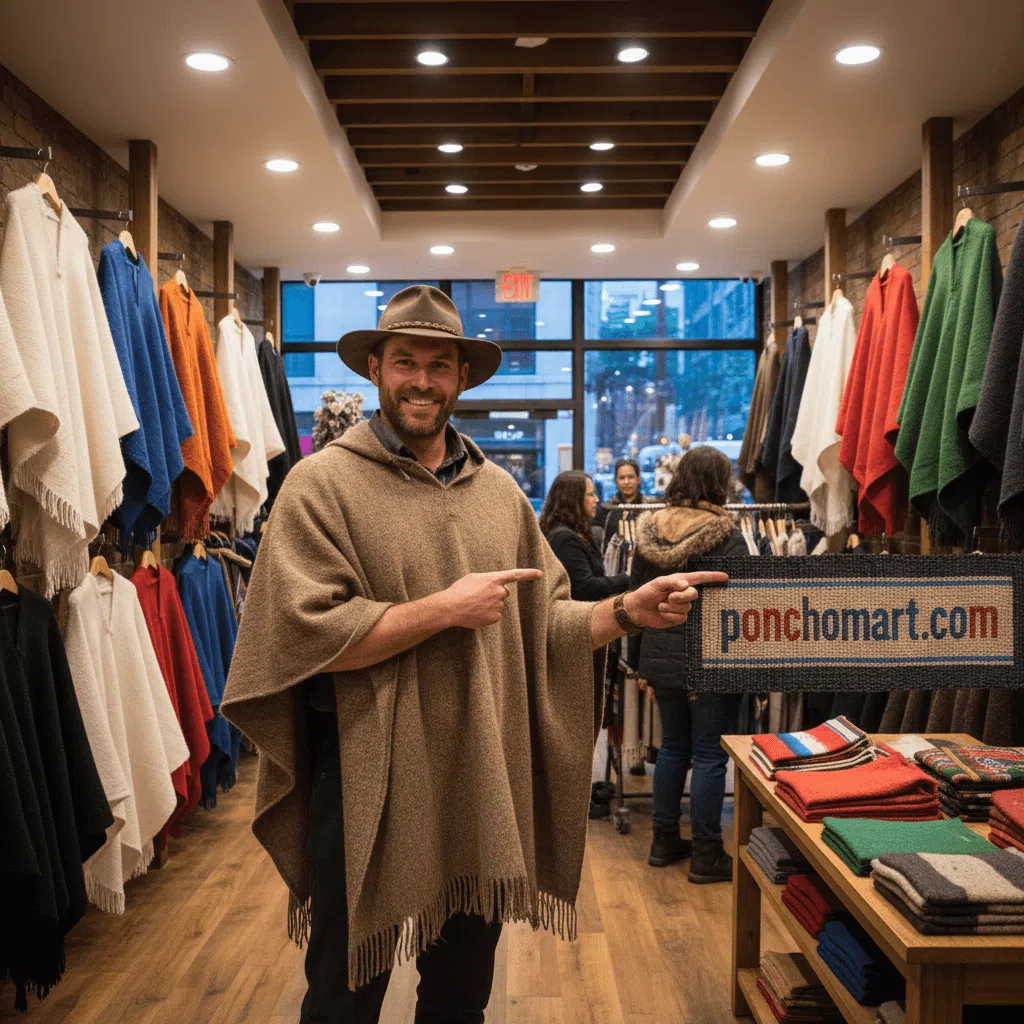 Daryl Dixon Poncho image a boy showing Daryl Dixon poncho