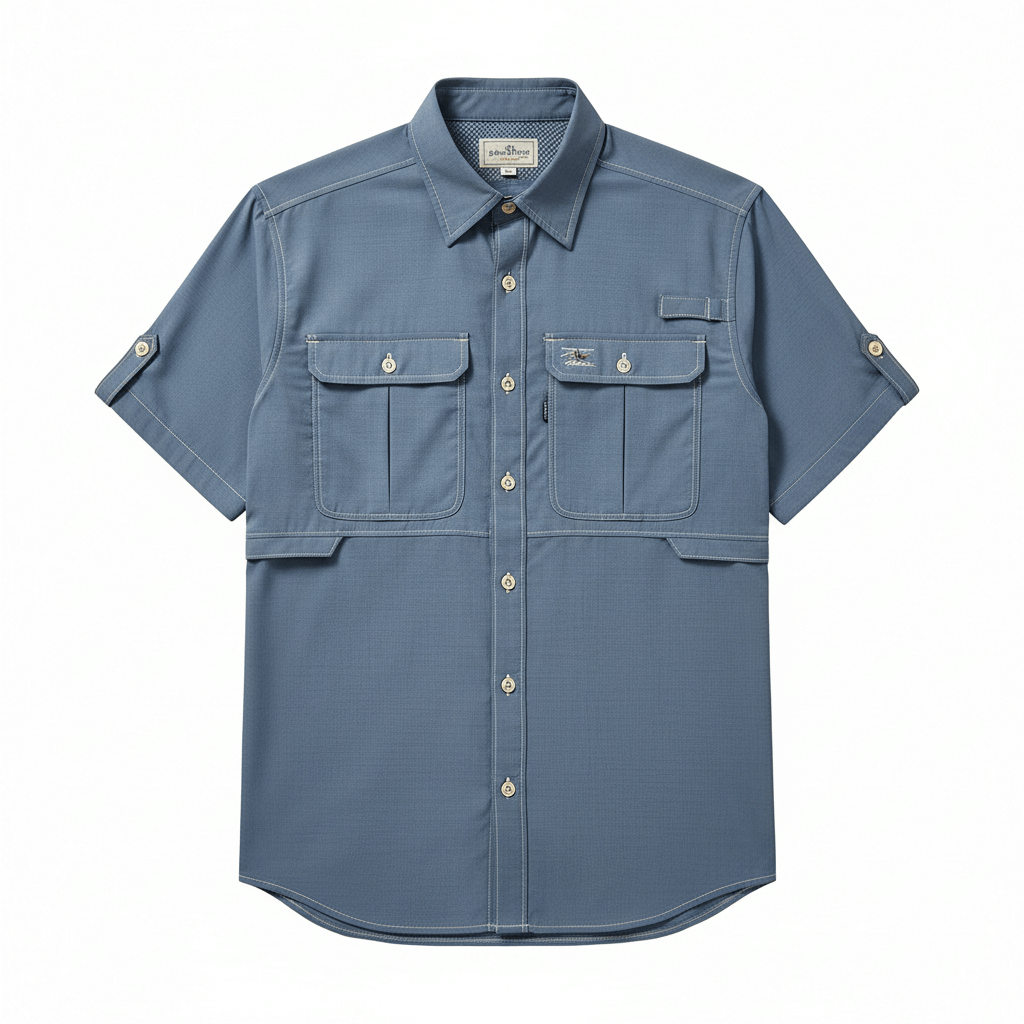 Poncho fishing shirt