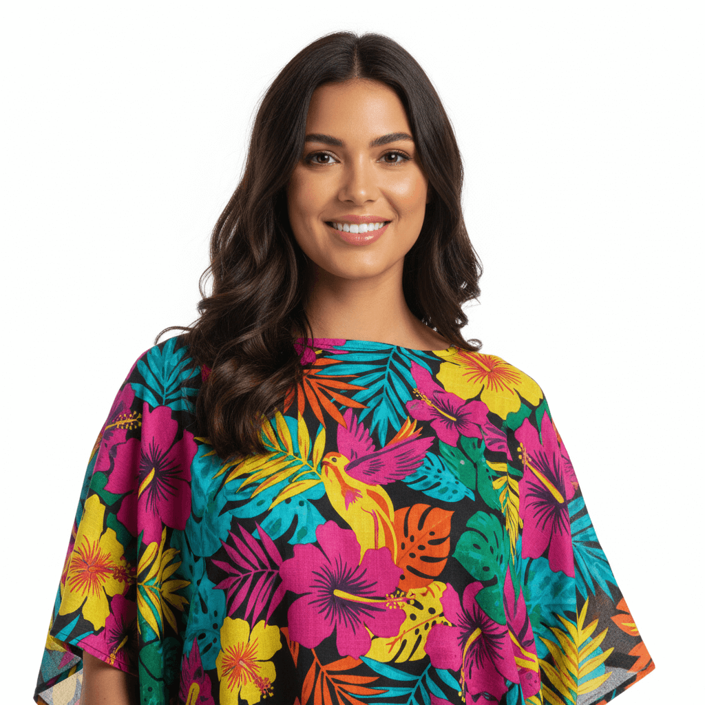 Poncho Hawaiian shirt
