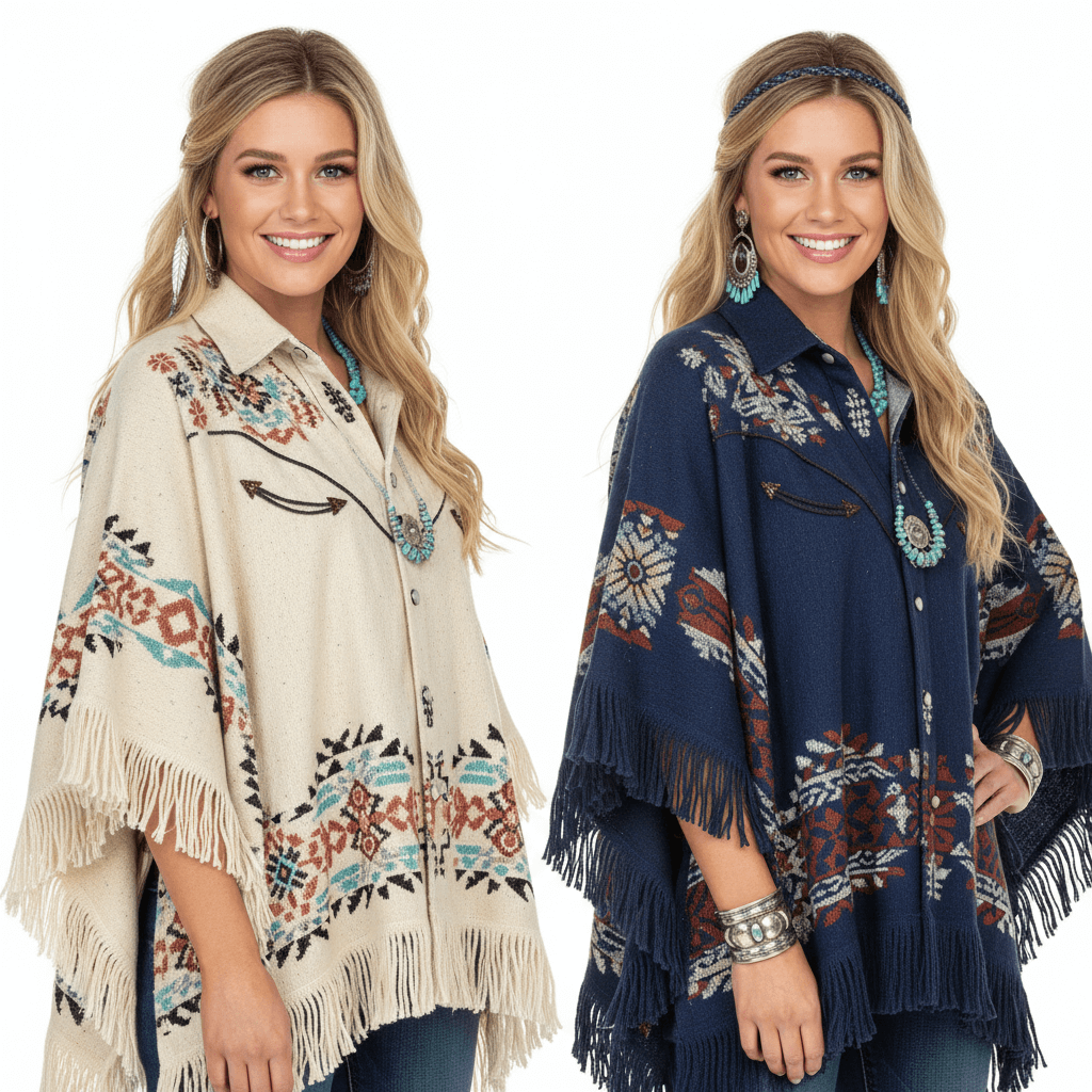 Poncho western shirts